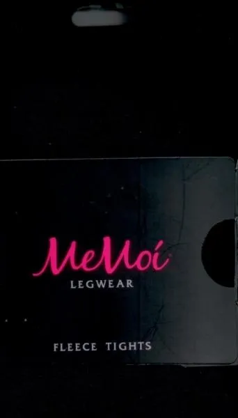 Memoi Fleece Opaque Footless Tight 90